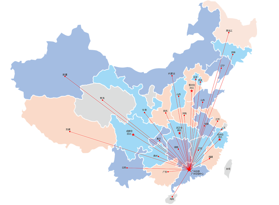门店分布地图